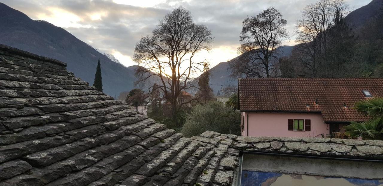 Appartamento Di Vacanza Casa Leoni Verscio ภายนอก รูปภาพ