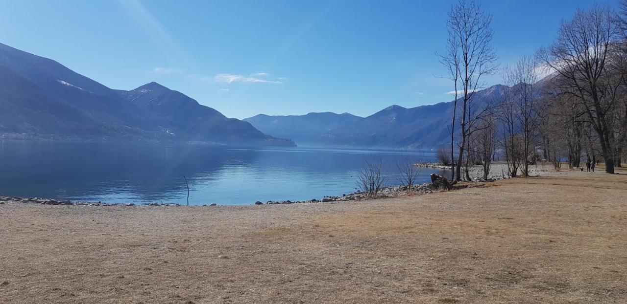 Appartamento Di Vacanza Casa Leoni Verscio ภายนอก รูปภาพ